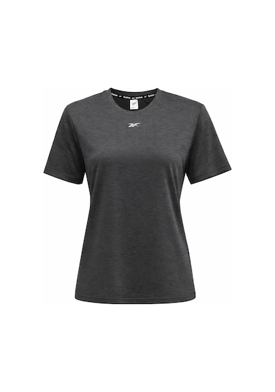 Reebok Id Traın Melange Tech Tee Siyah Erkek Kısa Kol T-shirt 000000000102017652 Siyah