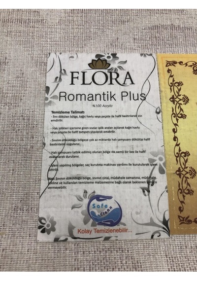Flora Halı Romantik Plus 3102 A Lila 165X230 Lila Mor 4 M2 Halı !