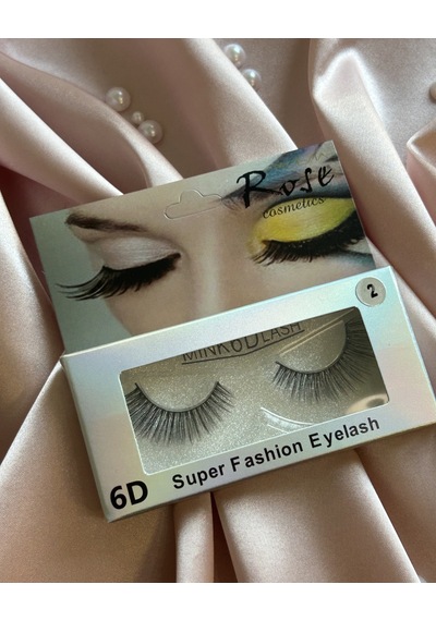 New Rose 6d Super Fashion Yoğun Hacimli Şerit Takma Kirpik No:02