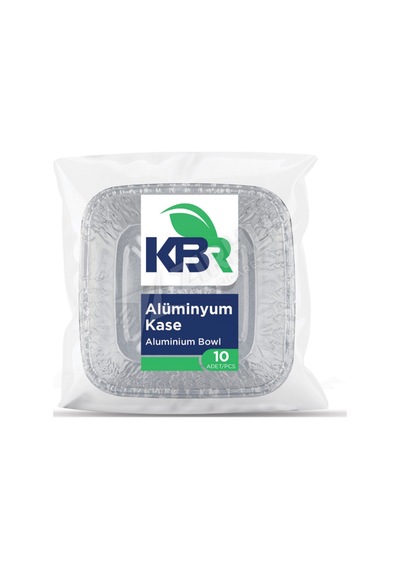 3 Adet Kbr Alüminyum Kase 10'lu Çok Renkli