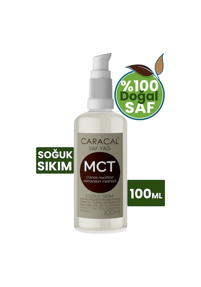 Caracal Sıvı Hindistan Cevizi Yağı Mct Oil 100 Ml Mct C8 C10