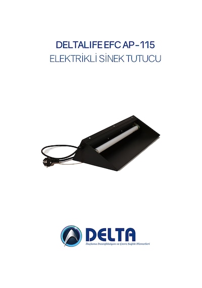 Deltalife Elektrikli Sinek Öldürücü Yapışkan Plakalı Uv Lambalı Ap-115