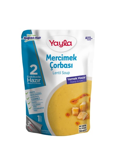 Yemek Hazır Mercimek Çorbası 250 Gr - 108851735