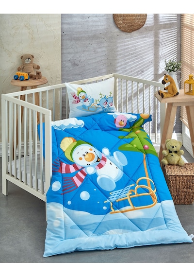 Komfort Home V8 Pamuk Ranforce Bebek Yorgan Seti