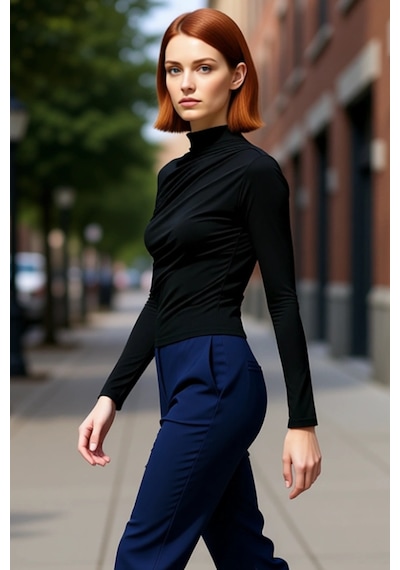 Ersefa Moda Kare Yaka Örme Slim Düz Desen Casual Günlük Crop Kısa Kol Bl siyah