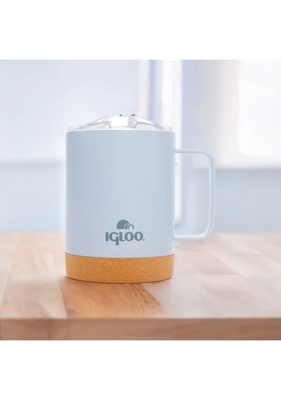 Igloo Cork Mug 350ml-duman Mavi Duman Mavi