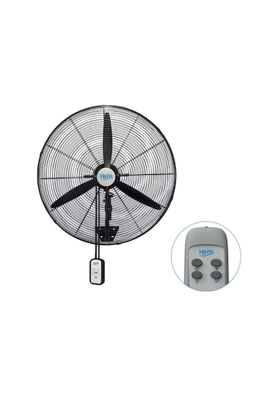 Hims 65cm 26inç Sanayi Tipi Duvar Tipi Kumandalı Vantilatör 190w Hef-dk650