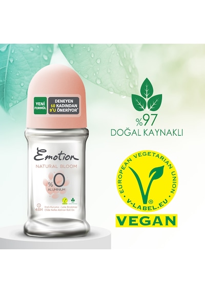 Emotion Natural Bloom Kadın Roll On 3 x 50 ML