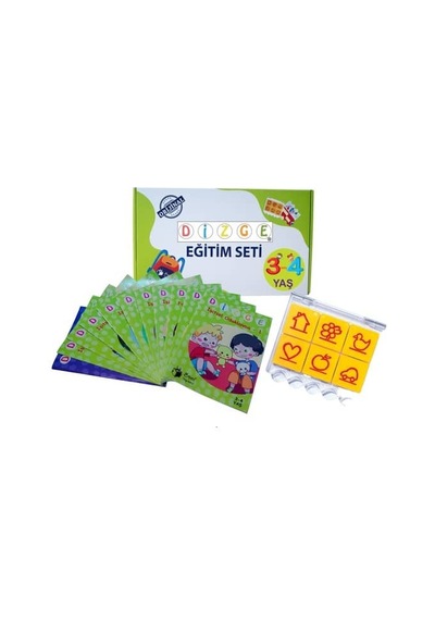 Dizge 3 - 4 Yaş Görsel Algı Ve İşitsel Dikkat Geliştirme Seti