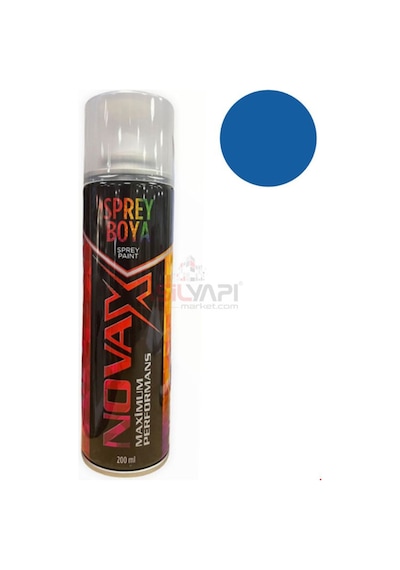 Novax Sprey Boya Mavi 200 Ml