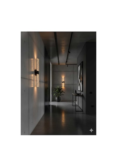 Bubbleflux Dubble Large 51 Cm Modern Tasarım Led Aplik - Duvar Lambası - Siyah - Elektrikli - Rgb Kumandalı Siyah Rgb Elektrikli Kumandalı