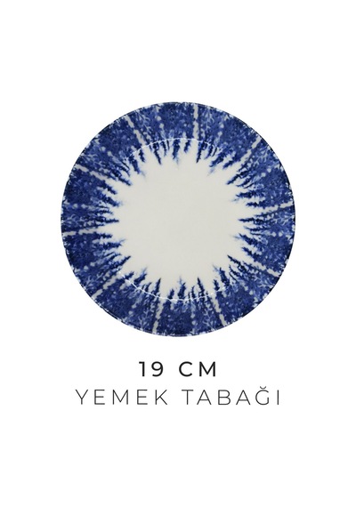 12 Parça 4 Kişilik Starburst New Bone Porselen Yemek Takımı - Yemek Seti