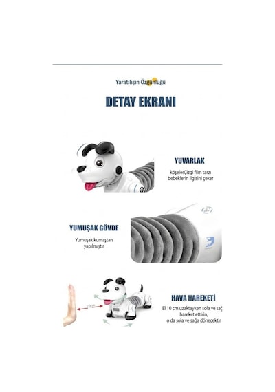 Uzaktan Kumandalı Akıllı Robot Sosis Köpek - Sensörlü, Takip Modlu, Uzayabilen Eğitici Oyuncak Çok Renkli