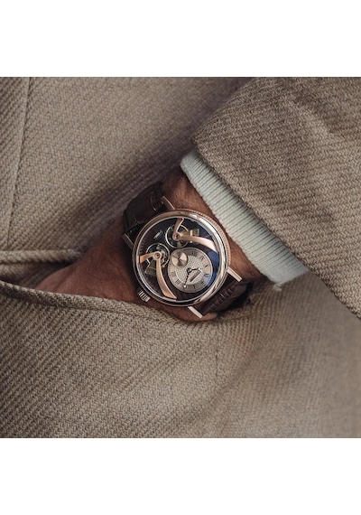 Earnshaw Es-8059-03 Erkek Kol Saati Rose Gold