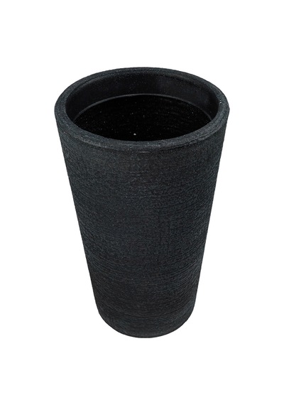 Bostann Dekoratif Saksı - Lıva 080 - 50l - Antrasit
