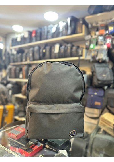 Trg Polo 610 Denye Mikro Kumaş Siyah Sırt Çantası Siyah