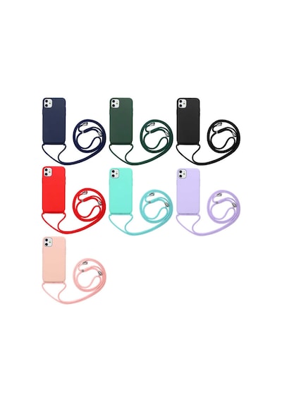 Apple Uyumlu iPhone 11 Kılıf Zore Ropi Kapak Siyah