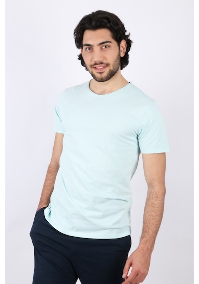 Rich Erkek Yıkamalı Basic T-Shirt (483840465)