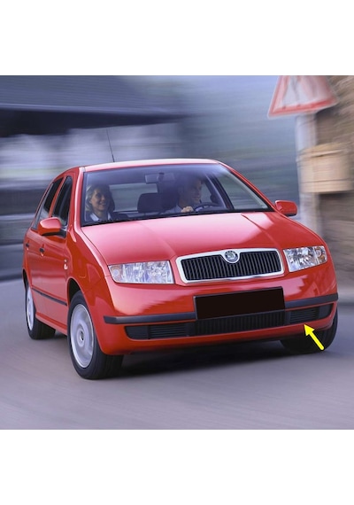 Skoda Fabia MK1 2000-2004 Sol Sis Farı Kapağı Plastiği 6Y0807367A