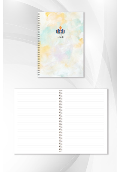Note A5 Spiralli Çizgili Okul Defteri 80 Yaprak 4'lü Set