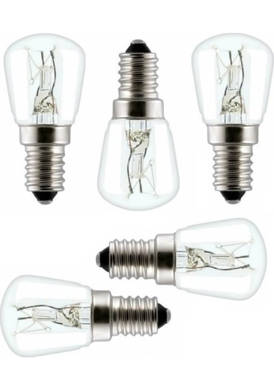 Alpina İle Uyumlu Ankastre Davlumbaz Buzdolabı Fırın 15 Watt Mini Halojen Ampül 5 Adet
