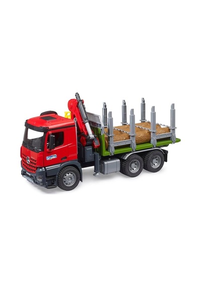Mercedes-benz Arocs Kütük Taşıyıcı Kamyon 1:16 Vinçli Kereste Taşıma Aracı Çok Renkli