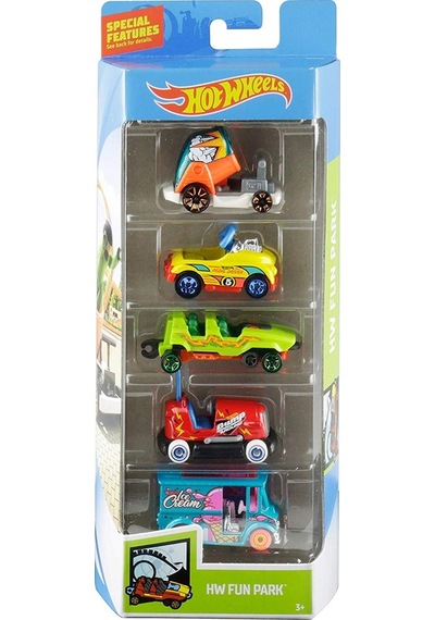 Hot Wheels 5'li Araba Seti 5li Araba Hotwheels 5 mattel 1806