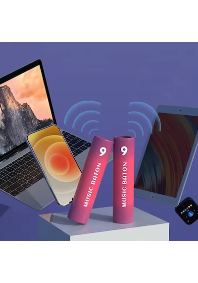 Ekstra Bass Bluetooth Hoparlör Speaker 2000mah Ip65 Yeşil