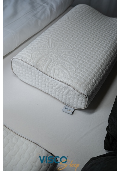 Visco Yastık Velicia Ortopedik Yastık Viskon Kılıf 55x35x12-10 Cm