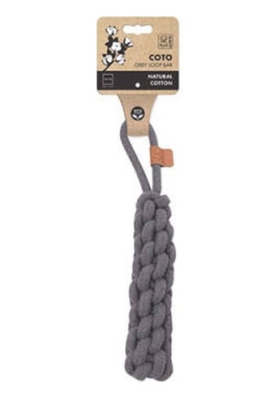 Örgü Köpek Oyuncağı Gri 34 Cm Çok Renkli