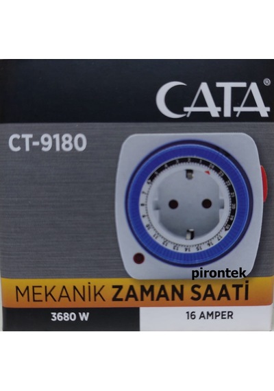 Pirontek Cata Ct-9180 Yeni Nesil Minimal Tasarım Zaman Saati