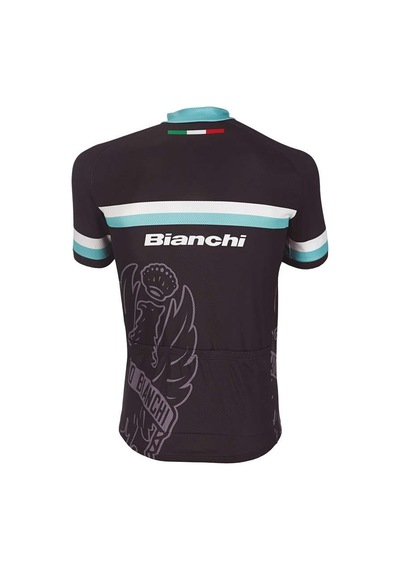 Bianchi Sport Kısa Kol Forma Siyah/Celeste/Beyaz(Xxl) Mavi - Siyah
