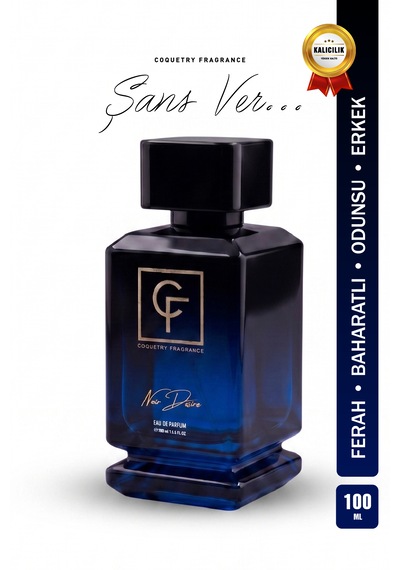 Coquetry Fragrance Noir Desire Edp 100ml Erkek Parfüm Baharat - Odunsu