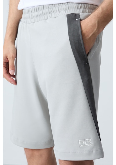 Air Jones Tommy Life Taş Pamuklu Kalın Yumuşak Dokulu Standart Fit Basic Erkek Şort - 81280 Taş