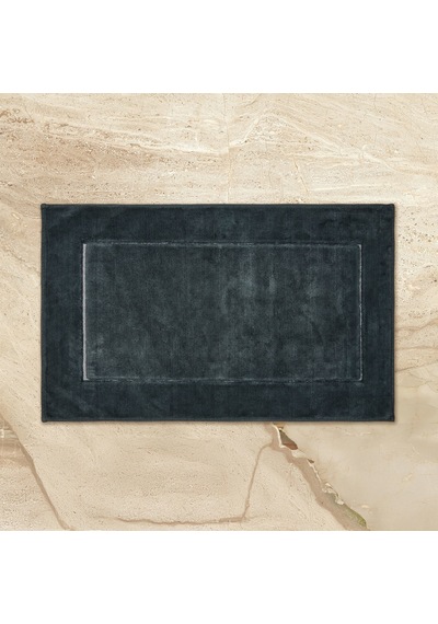 Soft Pete 2'li Banyo Paspası - Antrasit - 60x100 Cm + 50x60 Cm Renkli