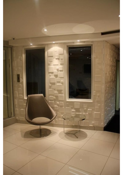 3 Boyutlu Boyanabilir Pvc Duvar Paneli İdea 50-50 Cm 4 Adet-1 Metrekare