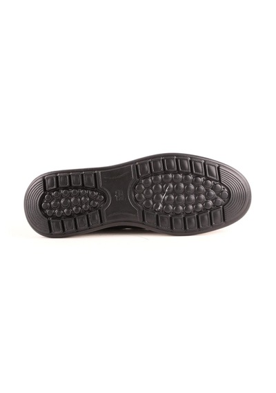 Lbr H1018 Siyah Hakiki Deri Erkek Günlük Casual Ayakkabı
