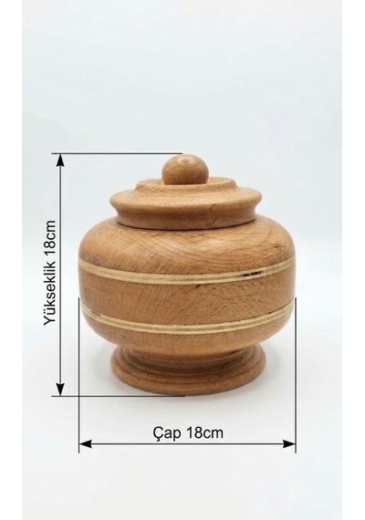 Keleşgilhome Özel Tasarım El Yapımı Dekoratif Obje. Ø18xh18cm