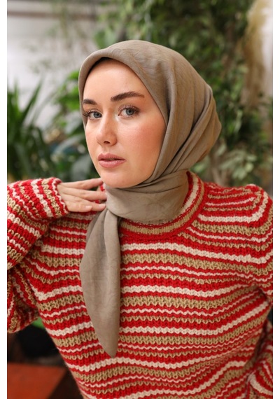 Silk Home Prime Eşarp 78010-14 Haki Yeşil