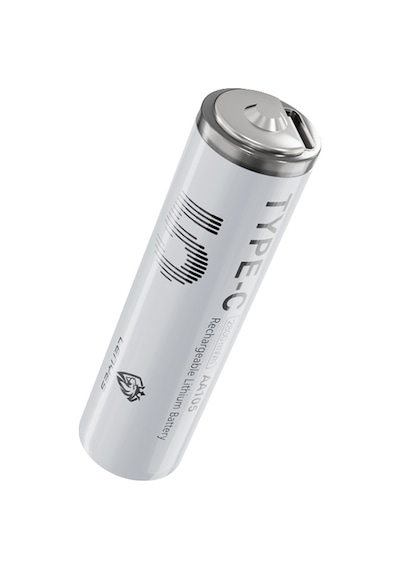 Lenyes Aa105 Type-c Şarj Portlu Şarj Edilebilir Aa Lityum-ion Pil 2800mwh 1.5v 2 Adet