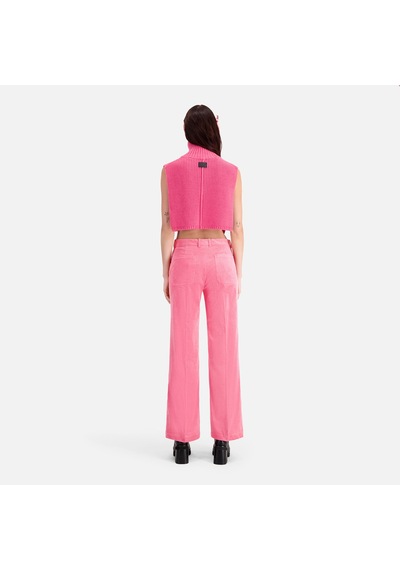 The Kooples Kadın Straıght Fıt Pembe Pantolon