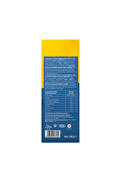 Honeygrams Glutensiz Bisküvi 6 X 100 G
