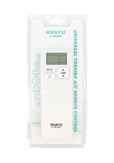Hubrendy Sh Huayu K-tb1897 Toshiba A/c Akıllı Universal Klima Kumandası