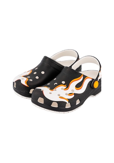 Crocs Classıc Glow Flames Erkek Çocuk Terlik 210729-4kq Çok Renkli