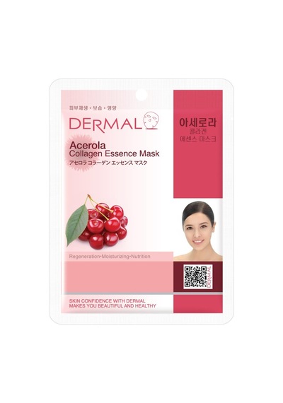 Dermal Barbados Kirazı Özlü Kolajen Maskesi 10 x 23 G