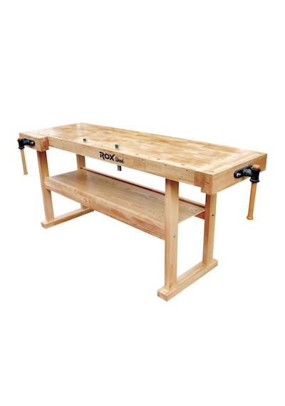 Rox Wood 0112 İki Mengeneli Hobi Ahşap Oyma Marangoz Çalışma Tezg
