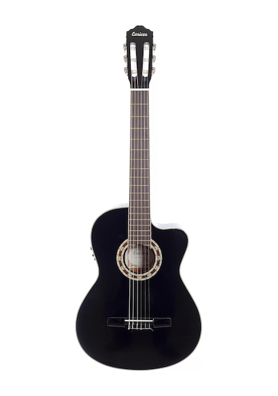 Carissa Cg-160ce Bk Siyah Renk Elektro Klasik Gitar