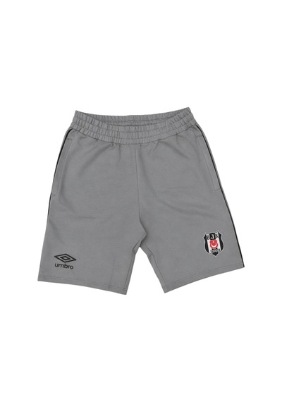 Beşiktaş Bjk Umbro Pamuklu Gri Şort Gri
