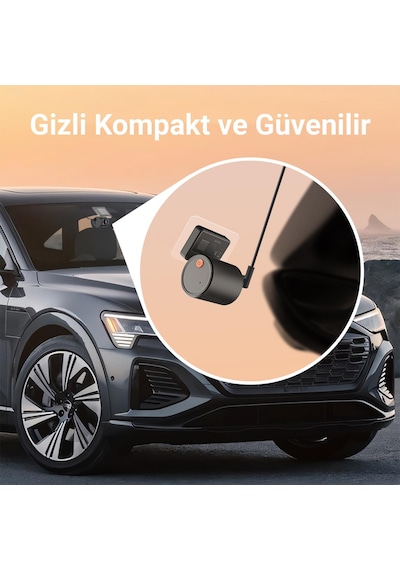 Kawa Mini 3 2k 1296p Wdr 135 Geniş Açı Lens Araç Kamerası