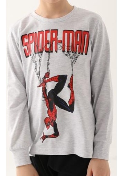 Yasin Tekstil Spıder-man Erkek Çocuk İkili Takım Kar Melanj